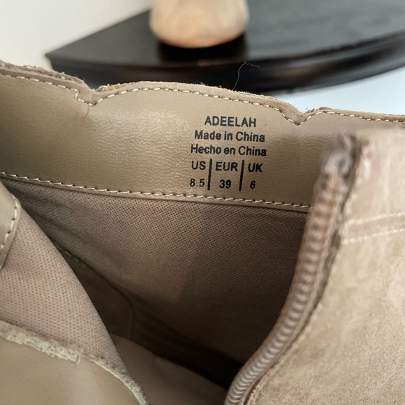 Suede low cut boot Kelly and Kate woman’s 8.5 - Picture 8 of 9